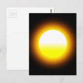 Sun Afbeeldingen Briefkaart (Voorkant / Achterkant)