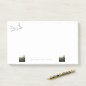 Sun Always Shines Post it Note (Op bureau)