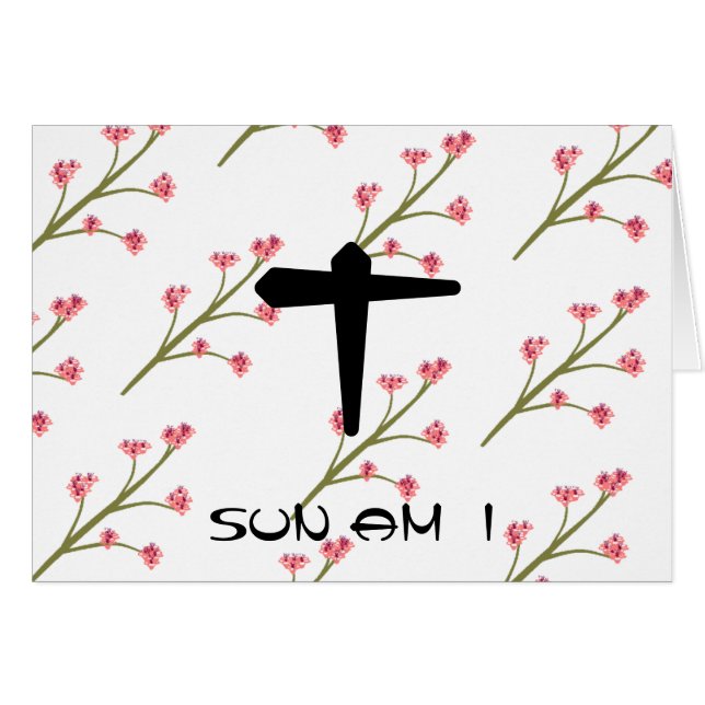 SUN AM I (Devant horizontal)