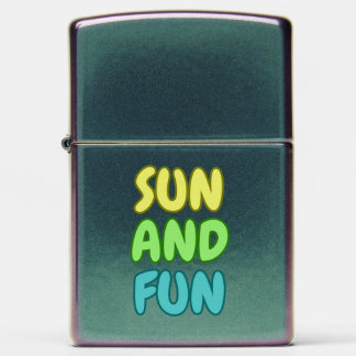 Sun And Fun Zippo Aansteker
