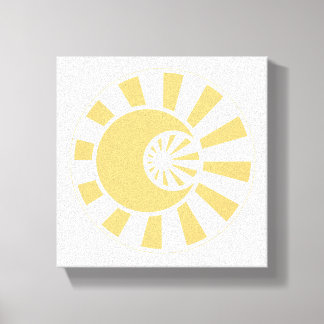 Sun and Moon Canvas Afdruk