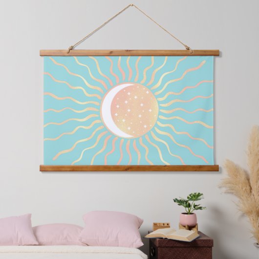 Sun And Moon Hangend Wandkleed (Slaapkamer)