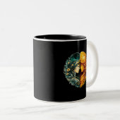 Sun and Moon Harmony Luxury Art Mug (Devant droit)