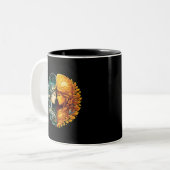Sun and Moon Harmony Luxury Art Mug (Devant gauche)
