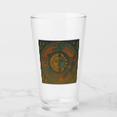 Sun and Moon Mandala Celestial & Ancestral Glas (Voorkant)