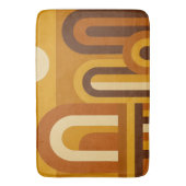 Sun & Arches Mid Century Modern Geometric Design Badmat (Voorkant Verticaal)