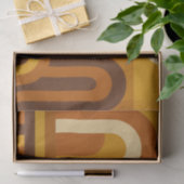 Sun & Arches Mid Century Modern Geometric Design Tissuepapier (Geschenk)