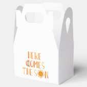 Sun Baby shower Bedankdoosjes (Geopend)