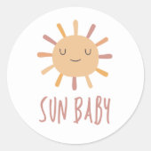 Sun Baby Sticker (Voorkant)