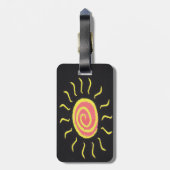 Sun Bagagelabel (Achterkant verticaal)