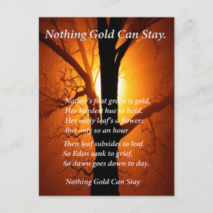 Sun Behind Briefkaart