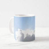 Sun Behind Clouds-foto Koffiemok (Voorkant links)