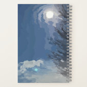 Sun Blue Sky Tree Notitieboek (Achterkant)