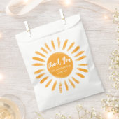 Sun Boho Sunshine Baby shower Favoriet Bedankzakje (Geknipt)