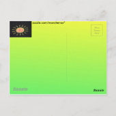 Sun Briefkaart (Achterkant)