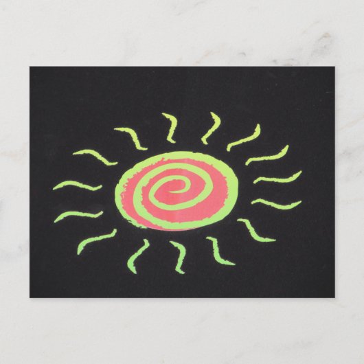 Sun Briefkaart (Voorkant)