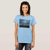 Sun brille le T-shirt des femmes de John Muir (Devant entier)