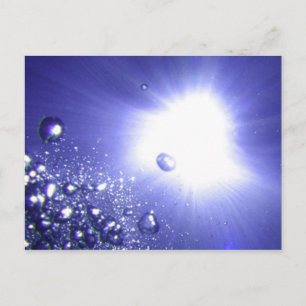 Sun Bust Post-kaart Briefkaart