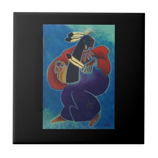 Sun Ceramic Tile van moeder Tegeltje (Voorkant)