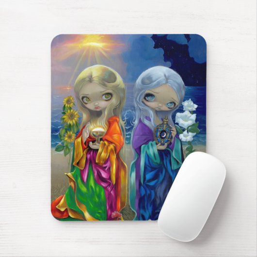 "Sun Child and Moon Child" Mousepad Muismat (Met muis)
