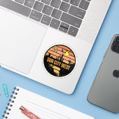 Sun City West, Arizona Sticker (Laptop met iPhone)