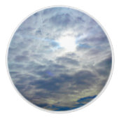 Sun Clouds-deurknop Keramische Knop (Voorkant)