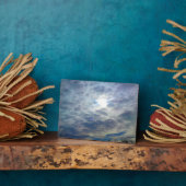 Sun Clouds Photo Plaque Fotoplaat (Zijkant)