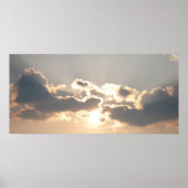 Sun Clouds Poster (Voorkant)