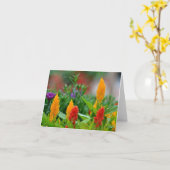 Sun colore le carte pour notes (Fleur jaune)