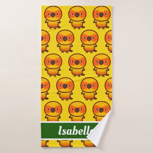Sun Conure (Serviette de bain)