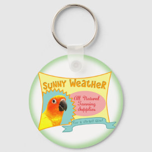 Sun Conure Advertisement Sleutelhanger