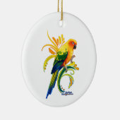 Sun Conure Ornament (Rechts)
