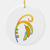 Sun Conure Ornament (Achterkant)