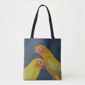Sun Conure Parrot Pair Draagtas (Voorkant)