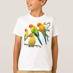 Sun Conure Parrots le T-shirt d'enfants