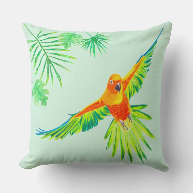 Sun Conure Sierkussen (Voorkant)