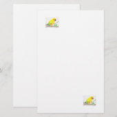 Sun Conure Stationery Briefpapier (Voorkant / Achterkant)