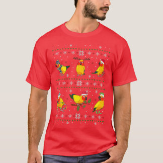 Sun Conure Ugly Kerstmis T-shirt