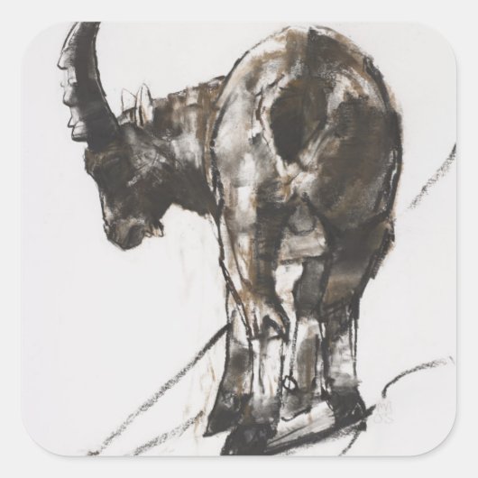 Sun Crocheneville 2005 Vierkante Sticker (Voorkant)