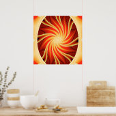 Sun Dance Swirl... Poster (Keuken)