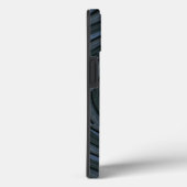 Sun Deck - Midnight Wooden Sunburst Case-Mate iPhone Case (Achterkant / Rechts)