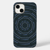 Sun Deck - Midnight Wooden Sunburst Case-Mate iPhone Case (Achterkant)