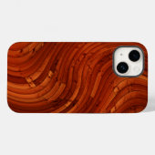 Sun Deck - Red Wooden Pine Knot Case-Mate iPhone Case (Achterkant (horizontaal))