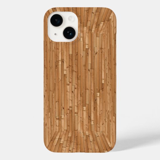 Sun Deck - Wooden Box Illusion Case-Mate iPhone Case (Achterkant)