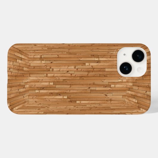 Sun Deck - Wooden Box Illusion Case-Mate iPhone Case (Achterkant (horizontaal))