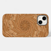 Sun Deck - Wooden Swirl Mosaic Case-Mate iPhone Case (Achterkant (horizontaal))