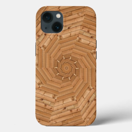 Sun Deck - Wooden Swirl Mosaic Case-Mate iPhone Case (Achterkant)