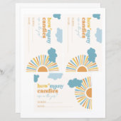 Sun Devine combien de cartes de bonbons (Devant / Derrière)