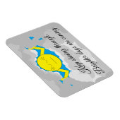 Sun die door Storm wolken duwt Magneet (Rechterzijde)