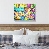 Sun Dog #2 Canvas Afdruk (Insitu (Slaapkamer))